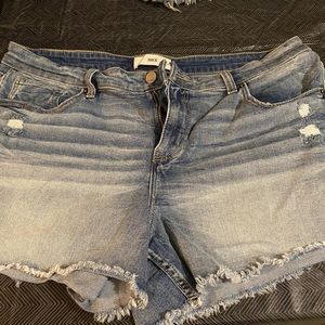 BKE denim Payton size 34 jean shorts brand new Willow & Root the mom fit size 36